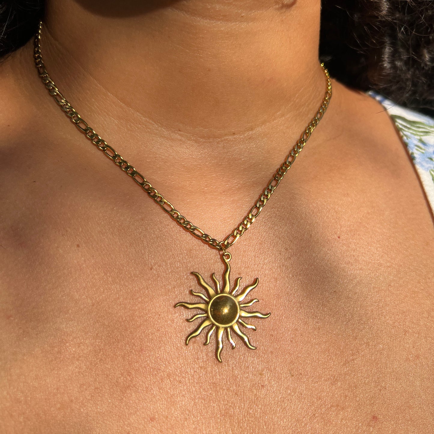 Sun Pendant Necklace image 2