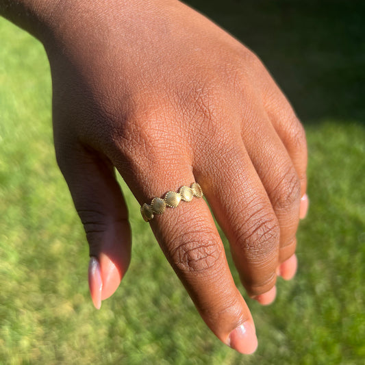 Seashell Adjustable Ring image 1