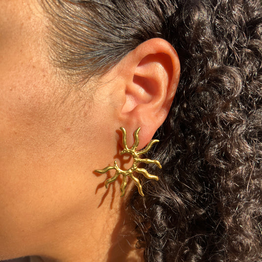 Sun Ray Earrings image 1