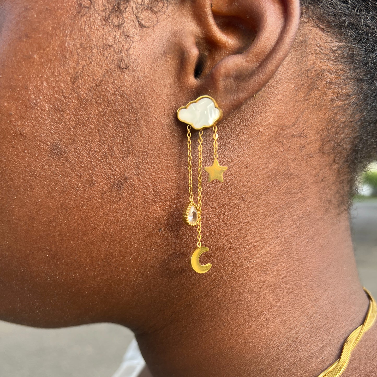 Celestial Drop Earrings