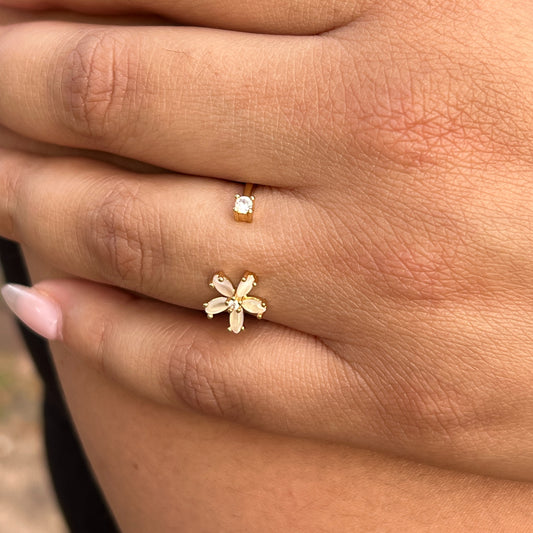 Petal Spark Ring