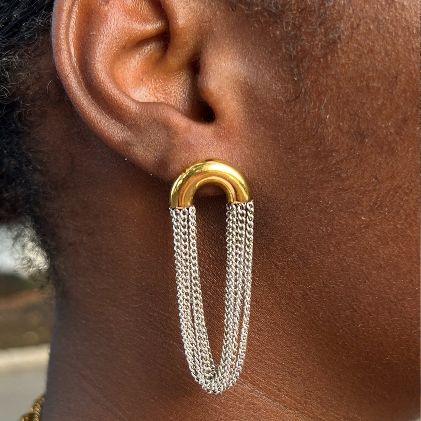 Drape Tassel Earrings