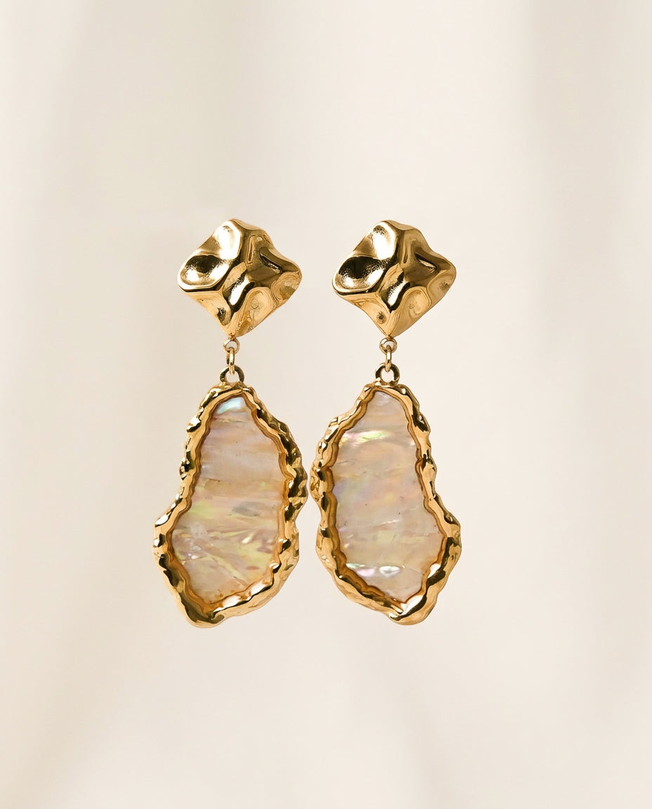 Iridescent Drop Earrings
