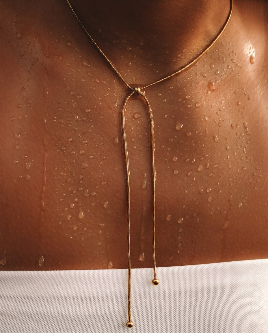 Sleek Bolo Necklace