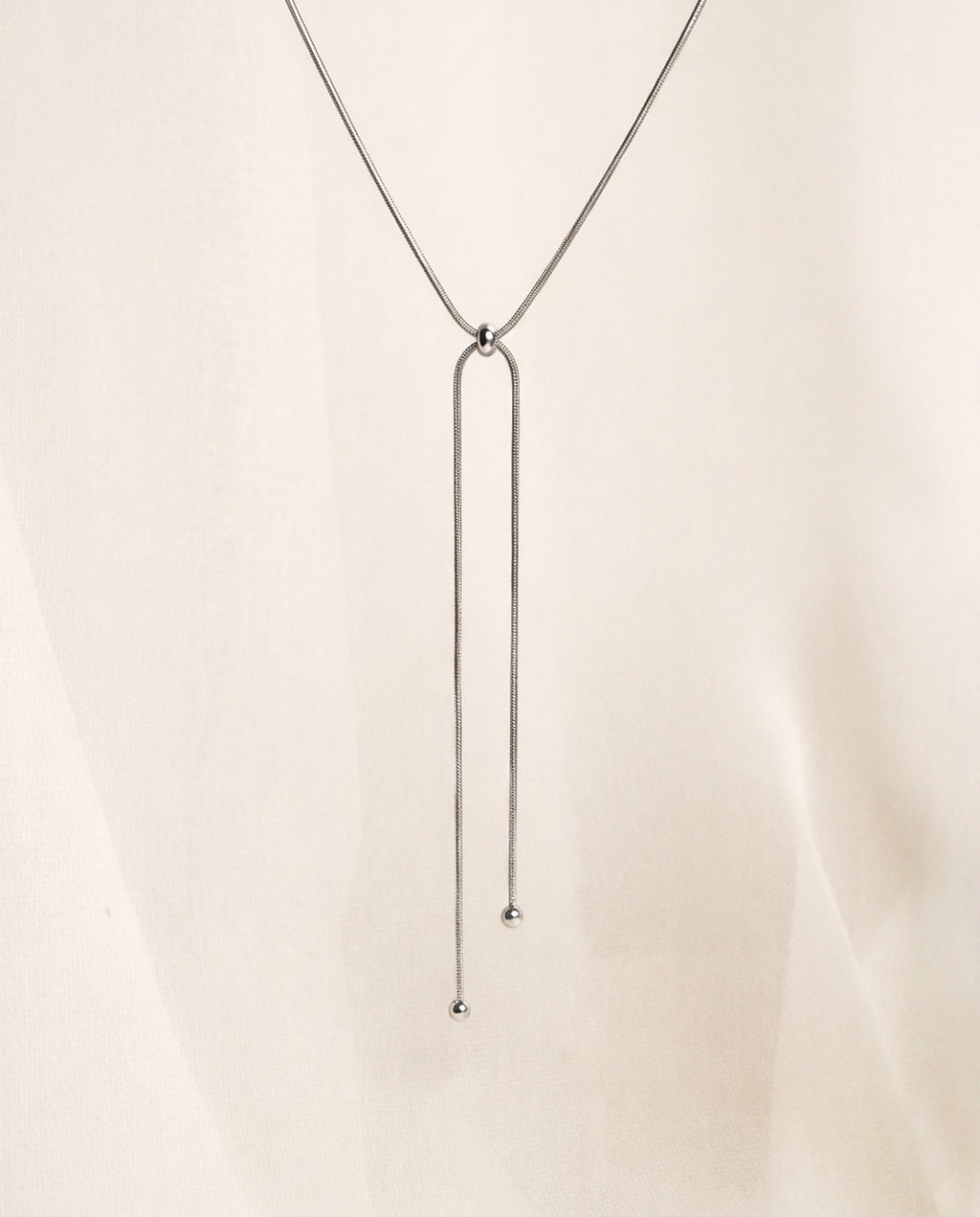 Sleek Bolo Necklace