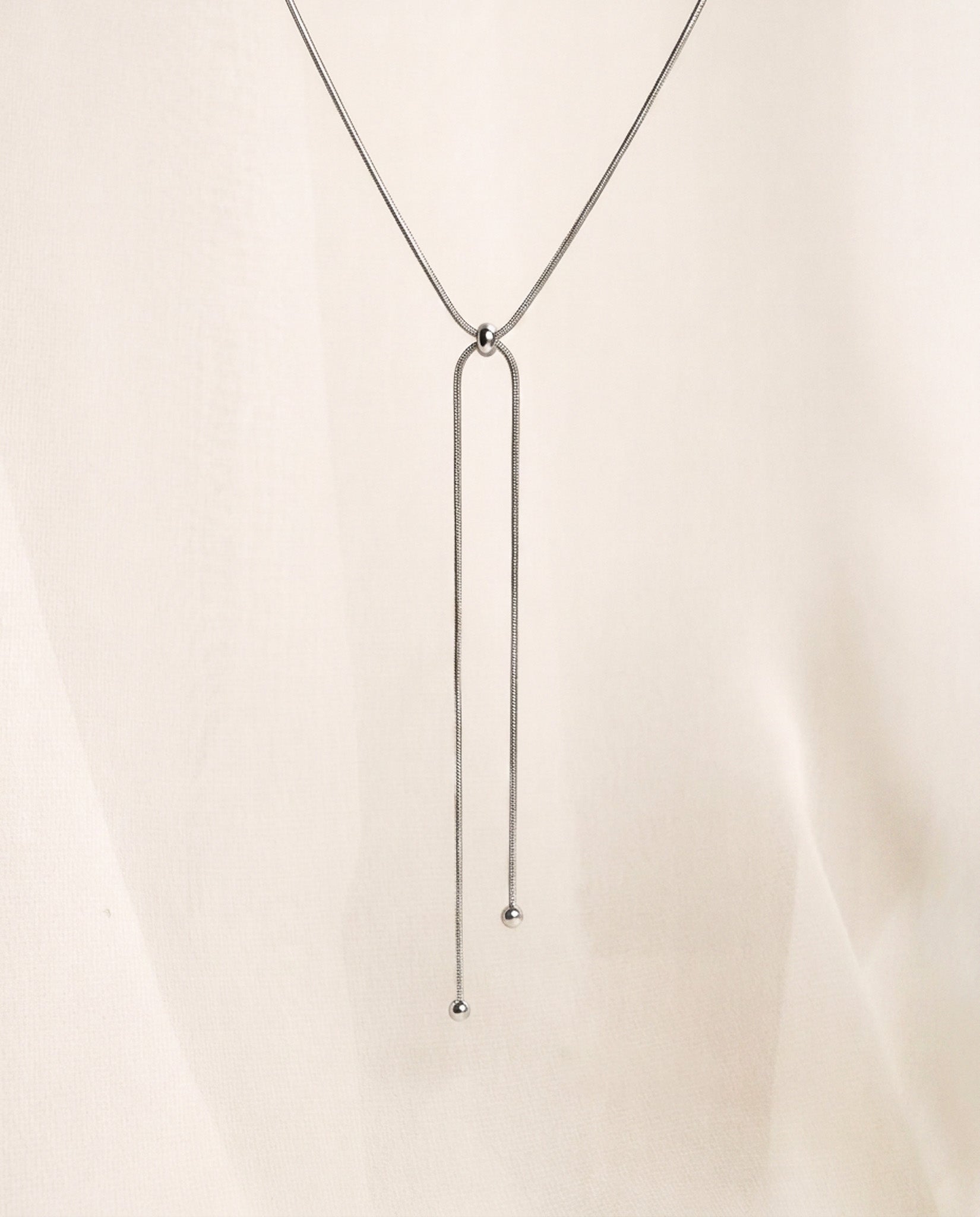 Sleek Bolo Necklace