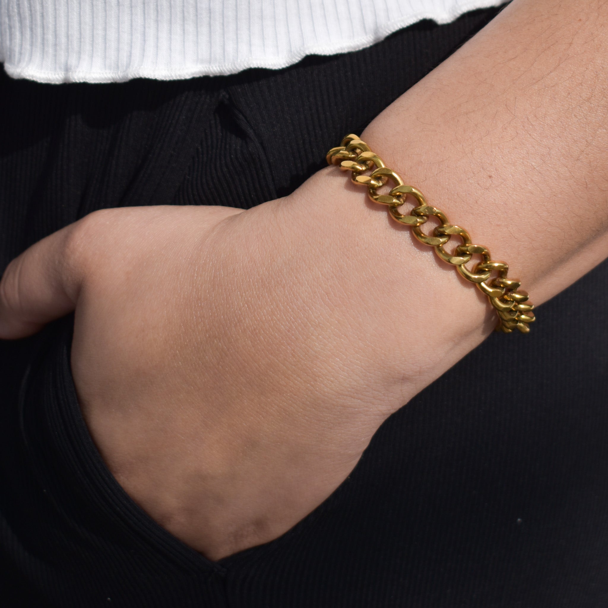 Cuban Chain Bracelet image 1