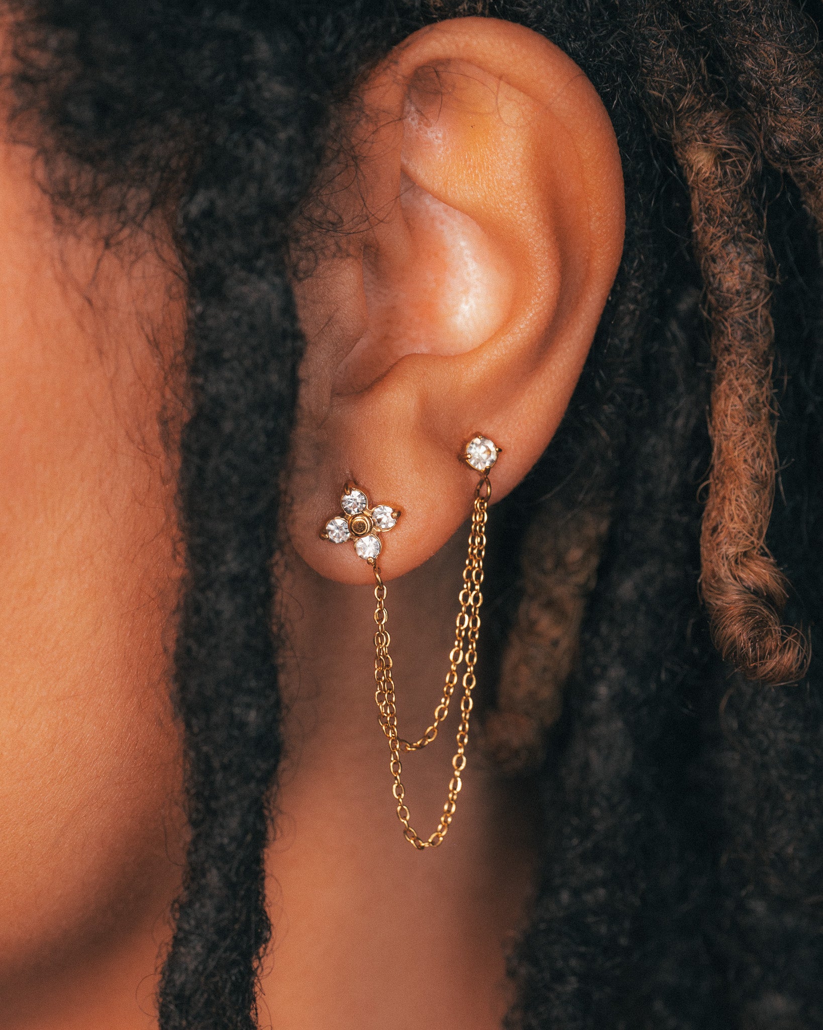 Clover Drape Earrings