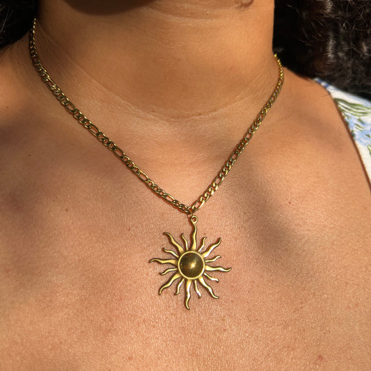 Sun Pendant Necklace image 2
