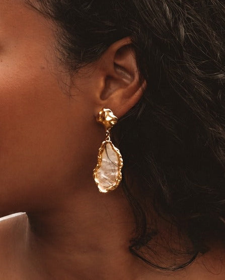 Iridescent Drop Earrings