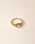 Art Deco Pearl Ring
