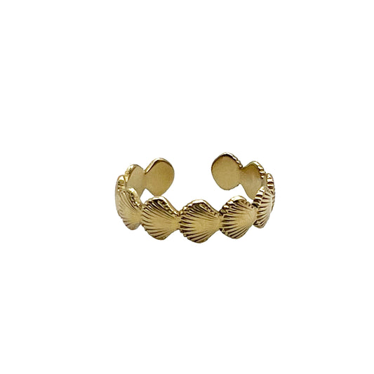 Seashell Adjustable Ring image 0