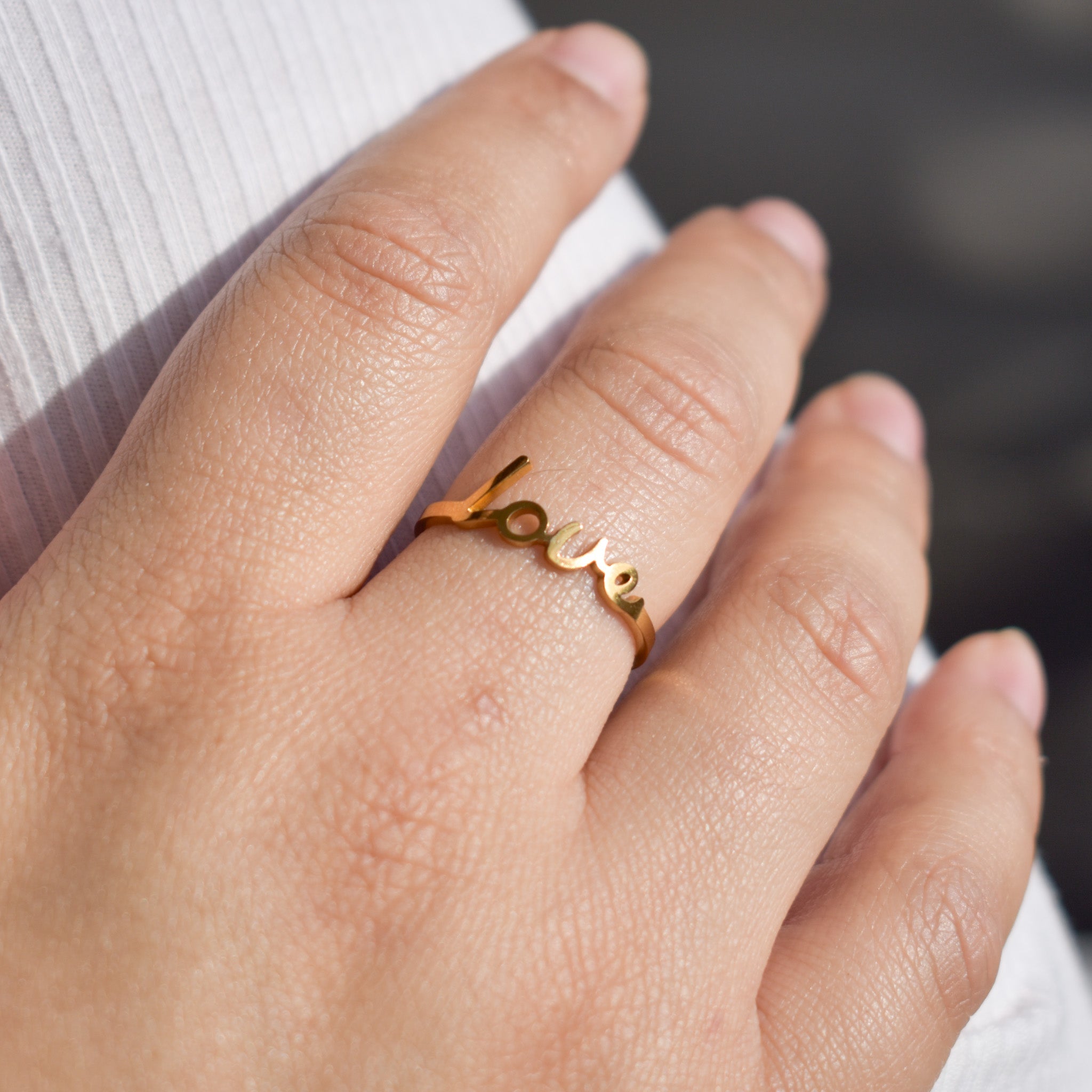 Love Adjustable Ring image 1