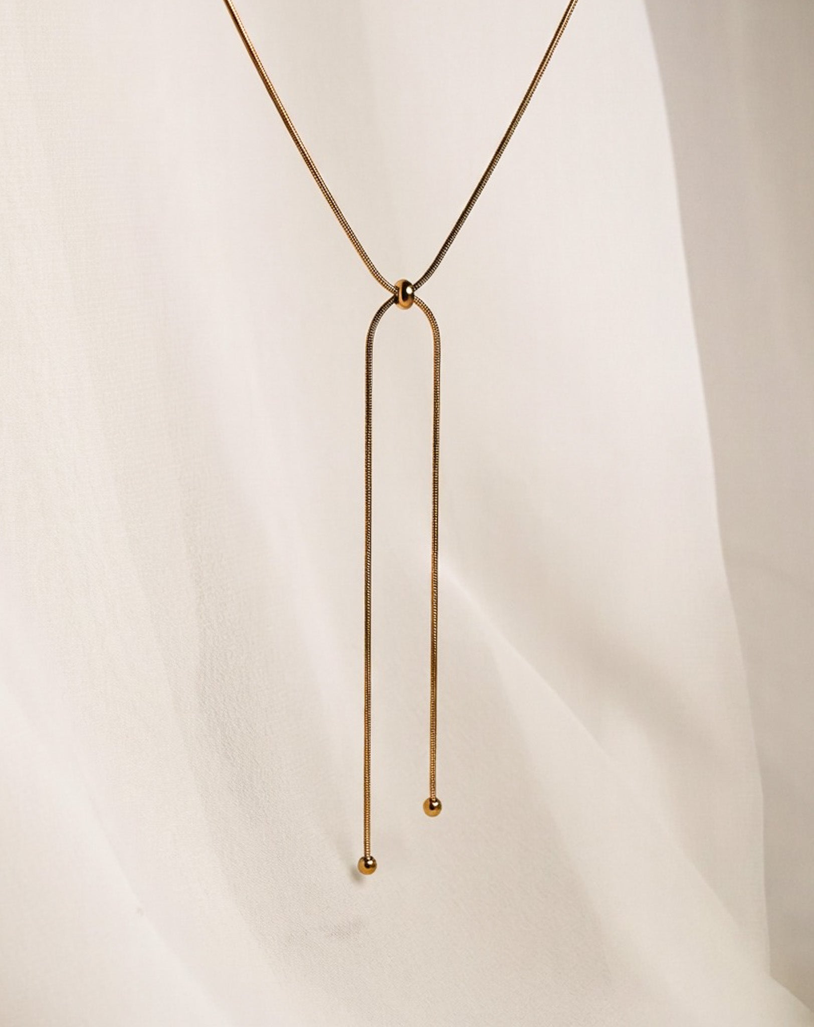 Sleek Bolo Necklace