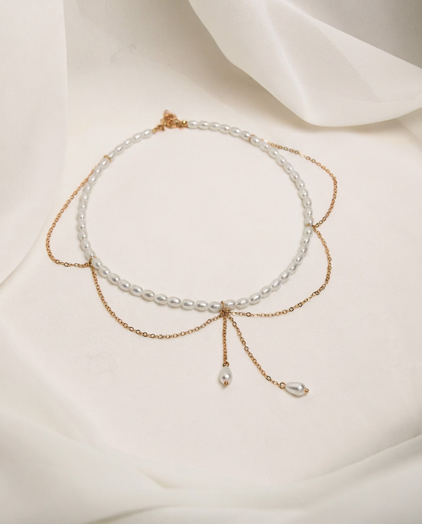 Pearl Veil Necklace