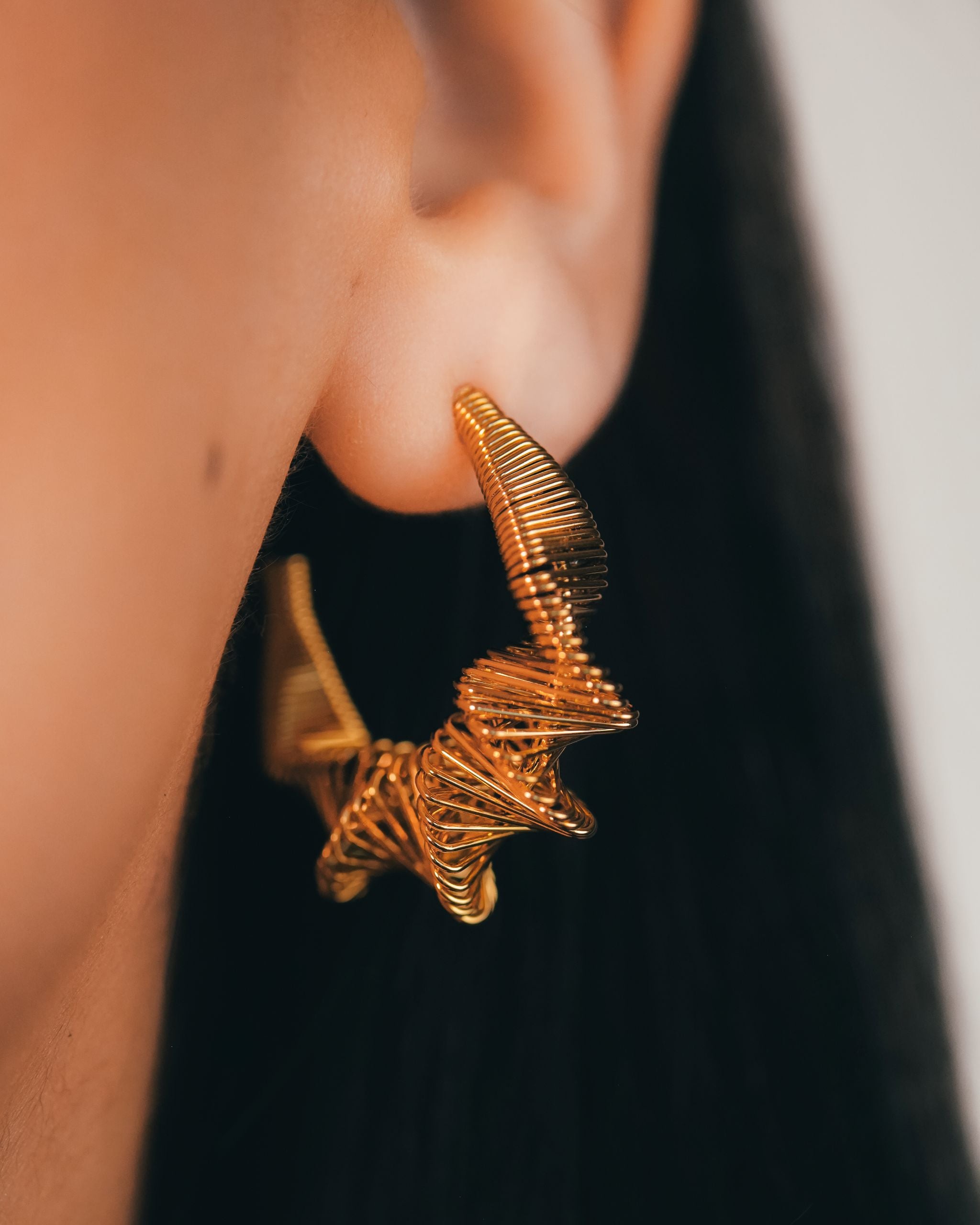 Twisted Wire Earrings