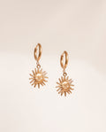 Sun Pendant Earrings