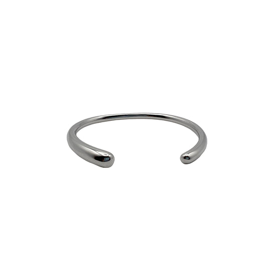 Water Drop Cuff Bracelet- Silver image 0