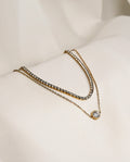 Double Layer Tennis Necklace