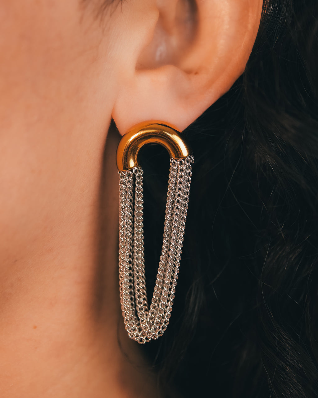 Drape Tassel Earrings