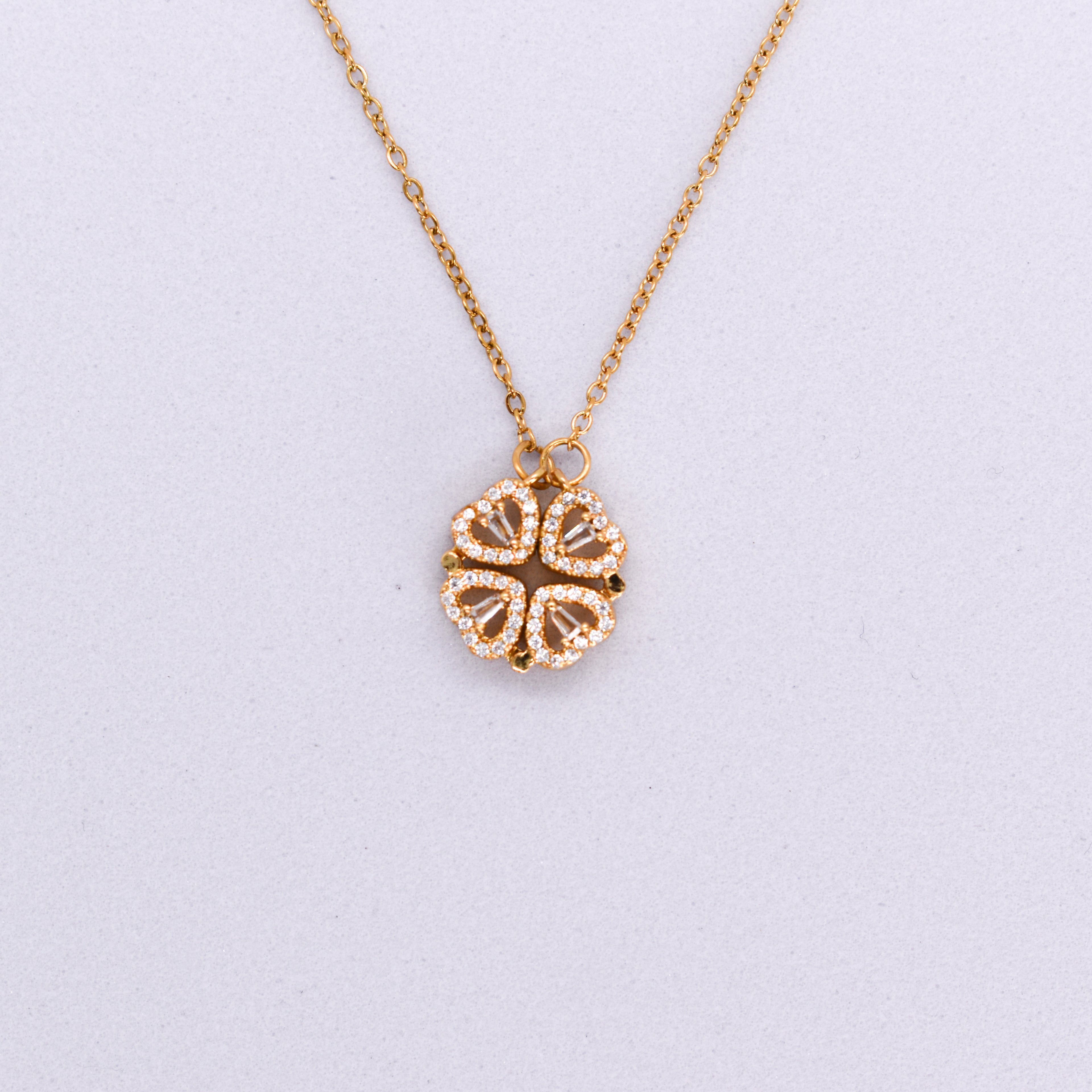 Heart/Clover Necklace