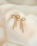 CZ Bow Earrings