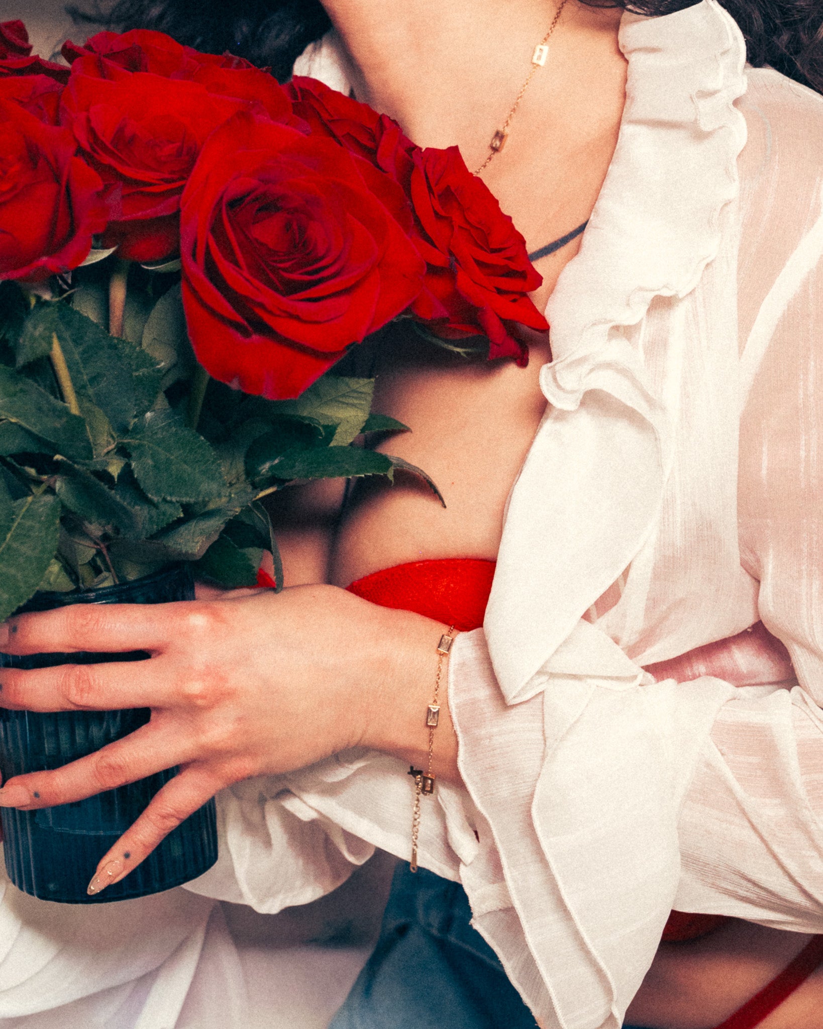 Beveled Baguette Bracelet