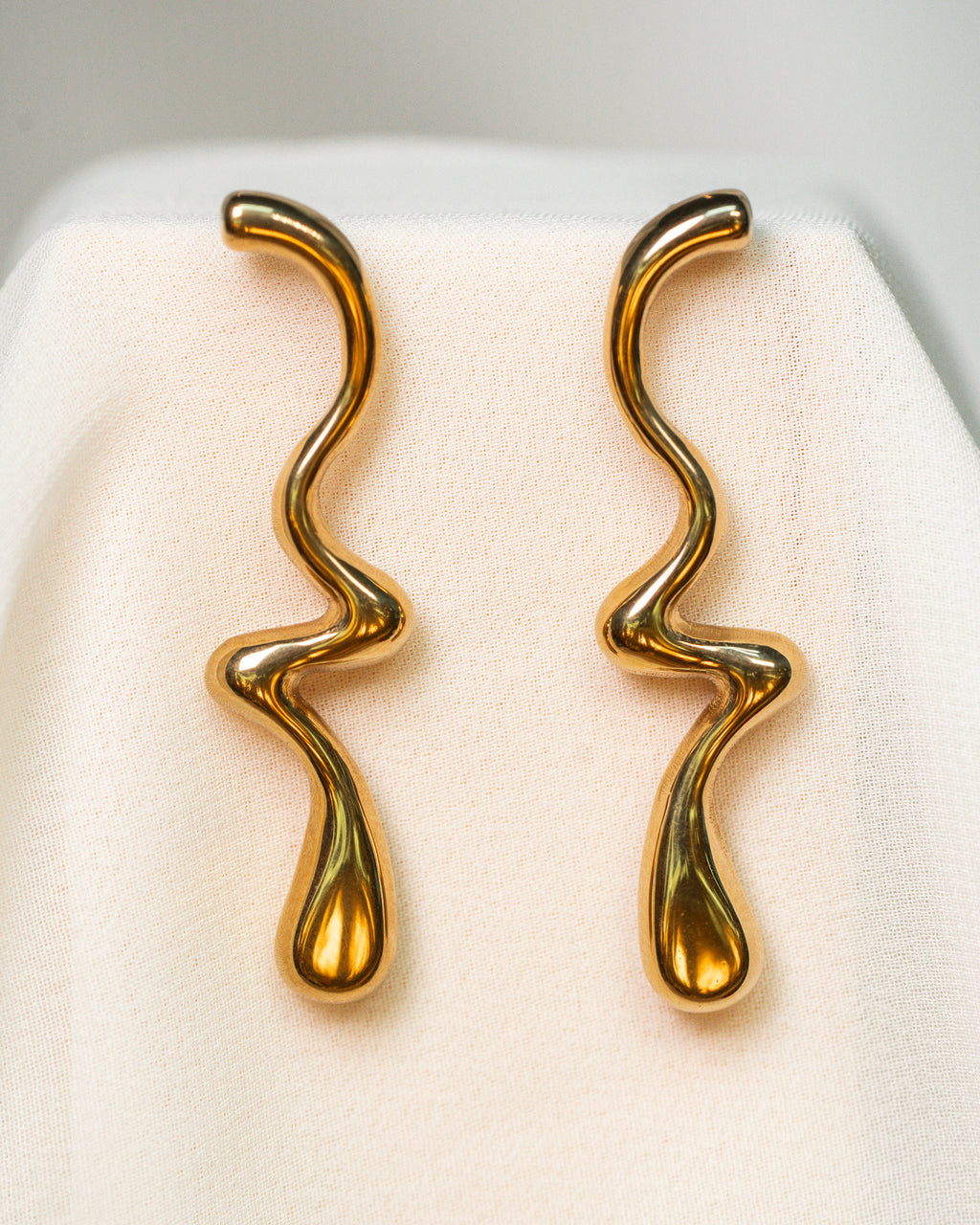 Sculptural Drop Earrings