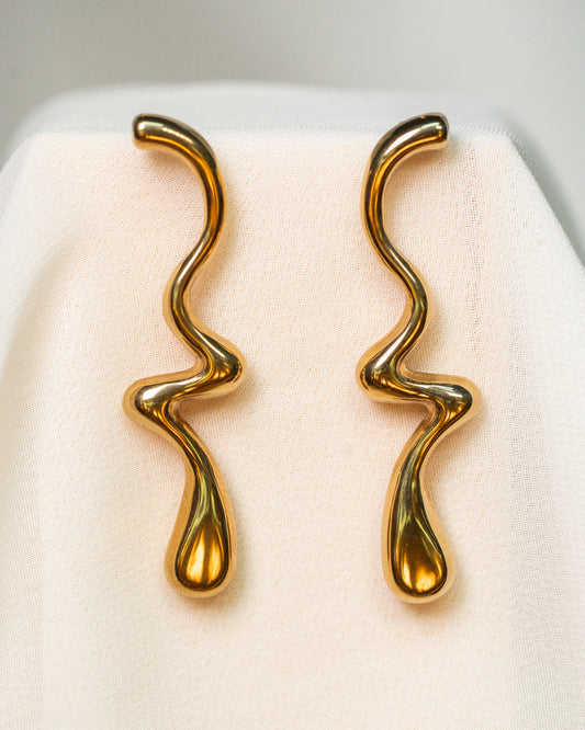 Sculptural Drop Earrings