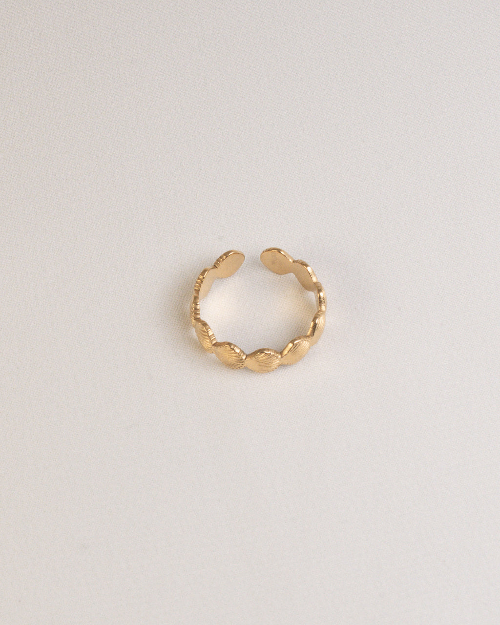 Seashell Adjustable Ring