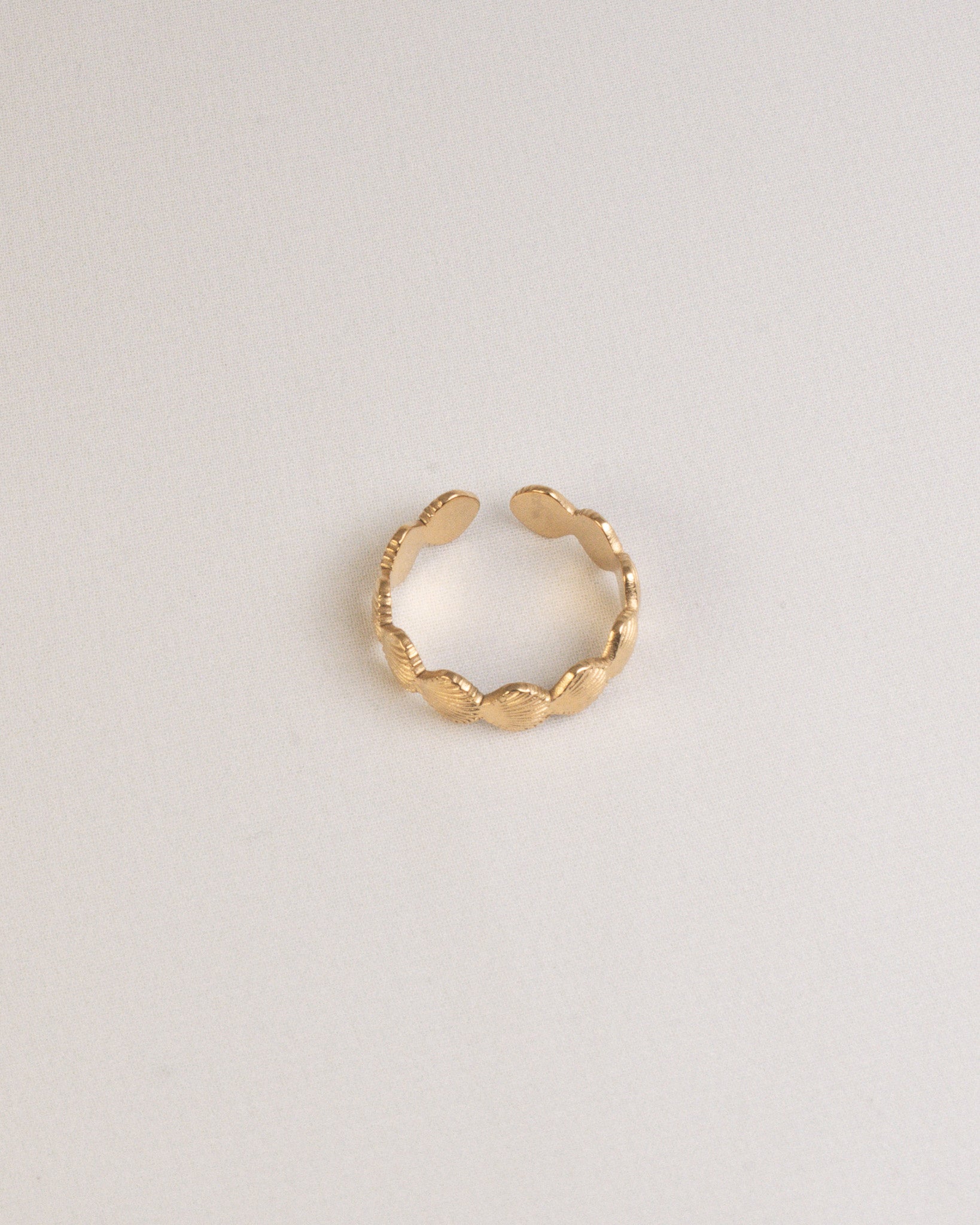 Seashell Adjustable Ring