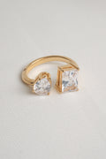 Dual Stone Statement Ring