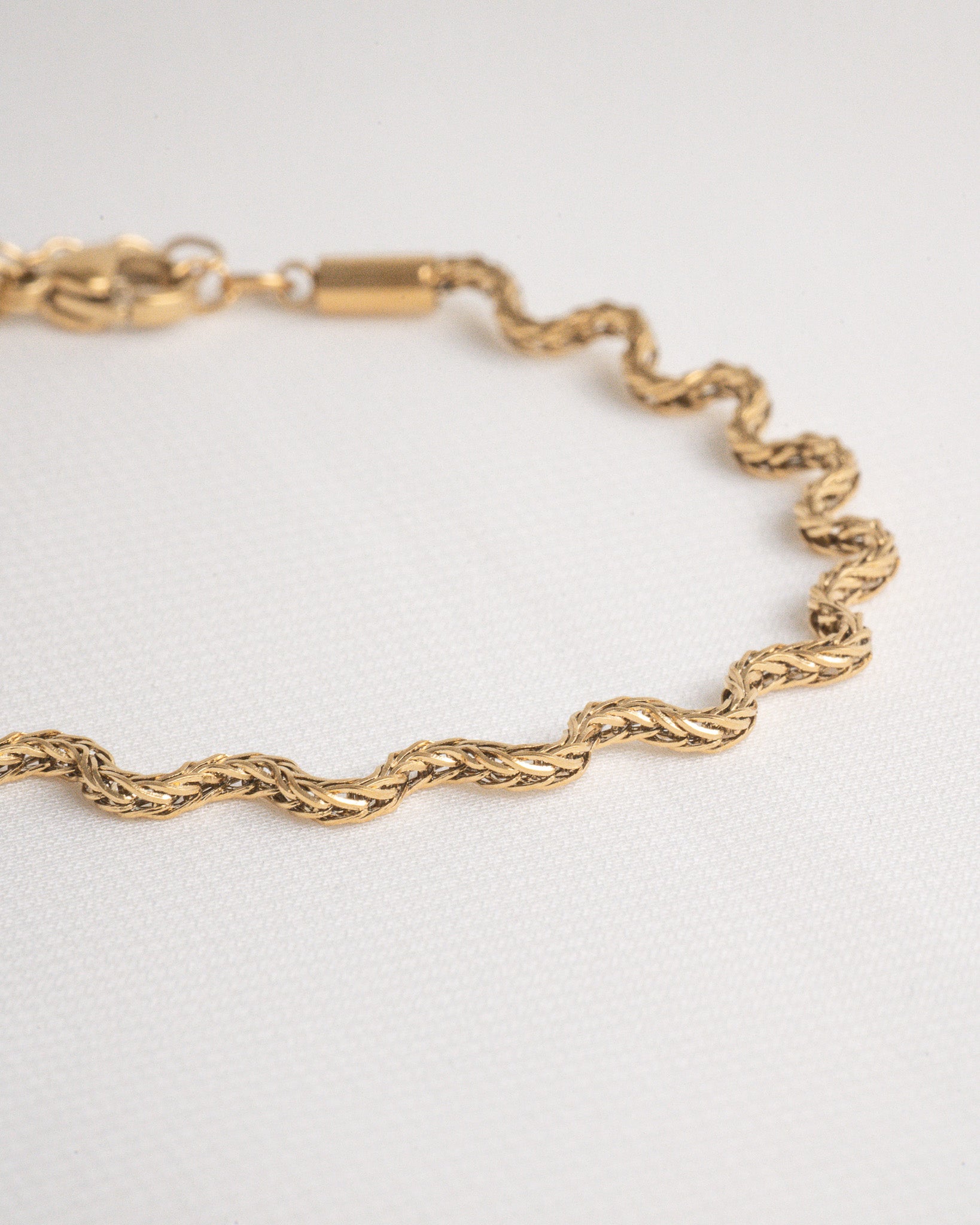 Wave Chain Bracelet