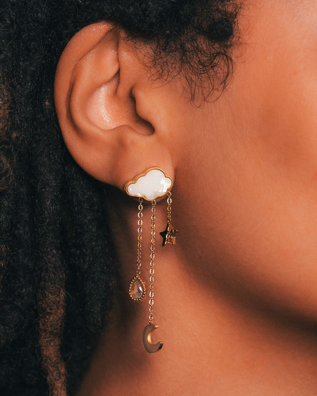 Celestial Drop Earrings