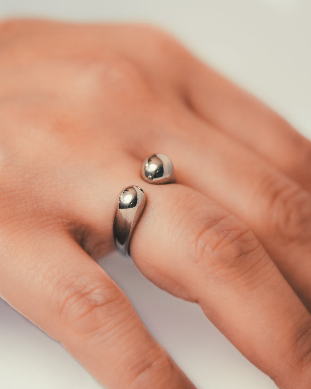 Water Drop Adjustable Ring