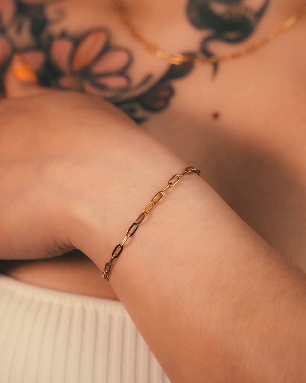 Paper Clip Bracelet
