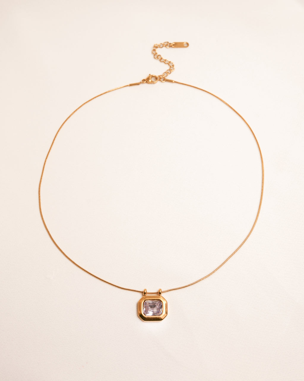 Gem Pendant Necklace