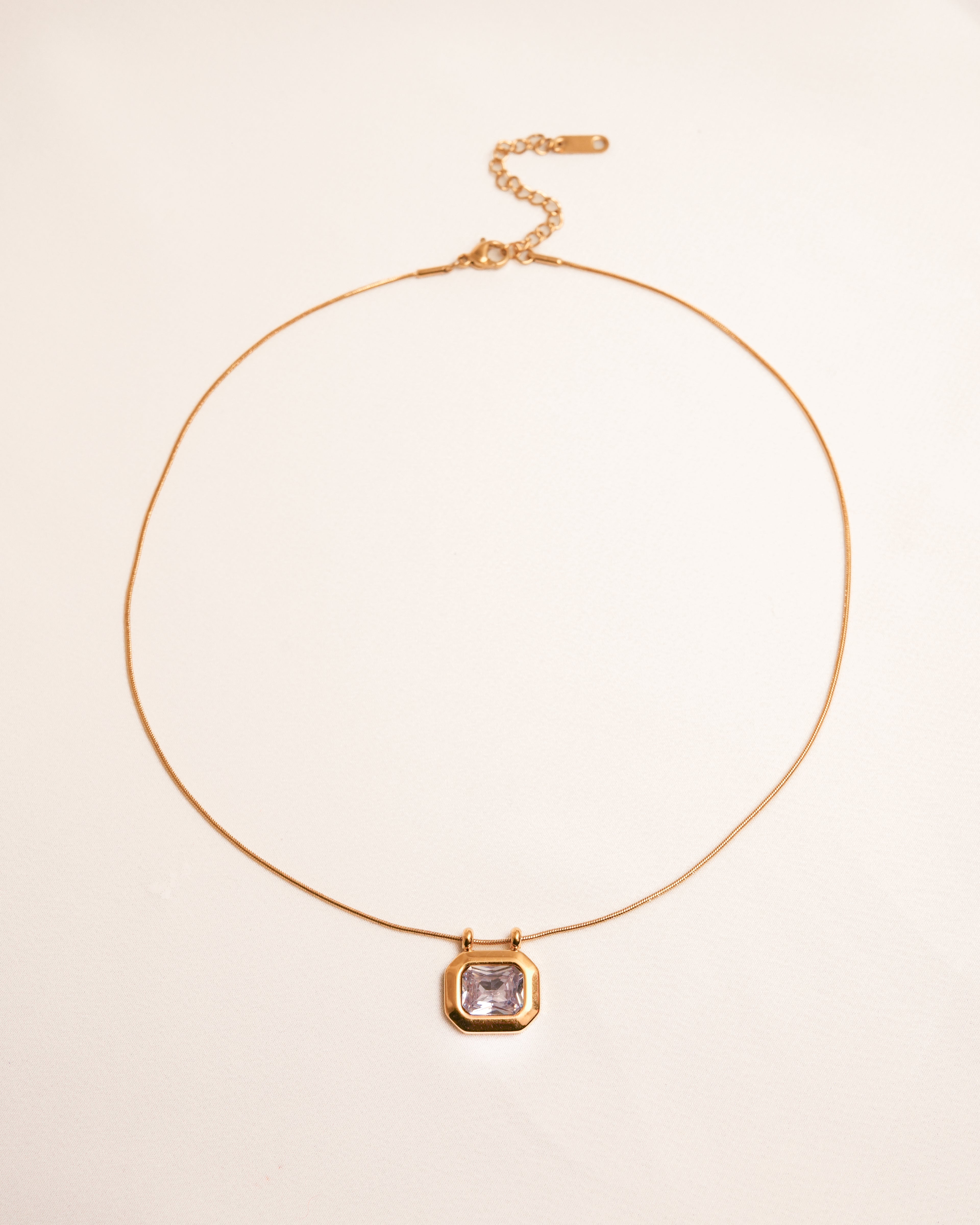 Gem Pendant Necklace