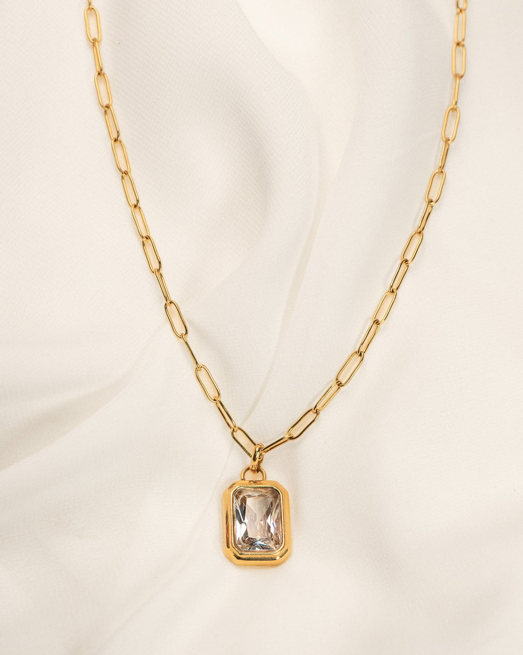 Prism Beveled Necklace