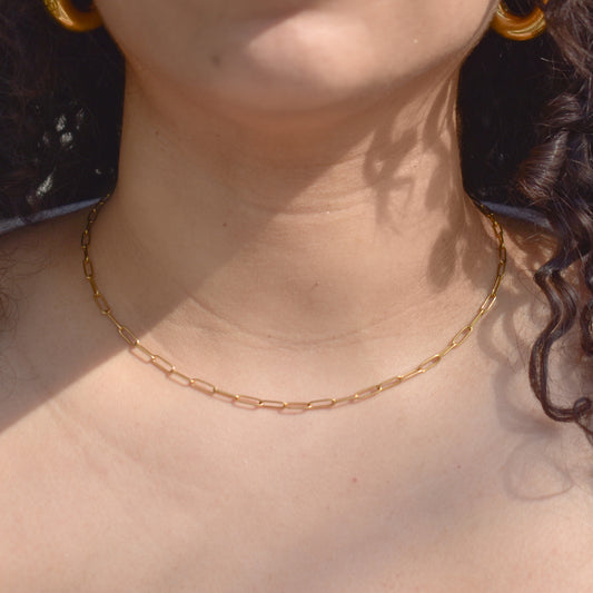 Paper Clip Necklace
