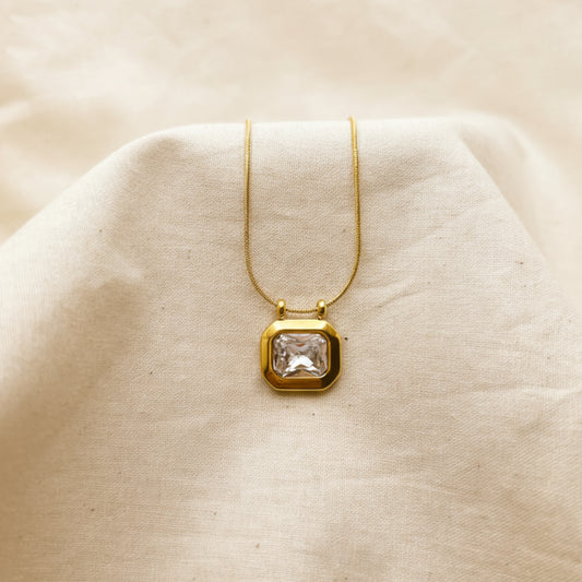 Gem Pendant Necklace