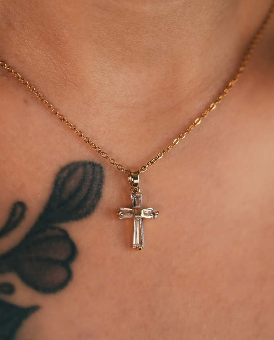 Dainty Cross Necklace
