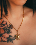 Sun Pendant Necklace