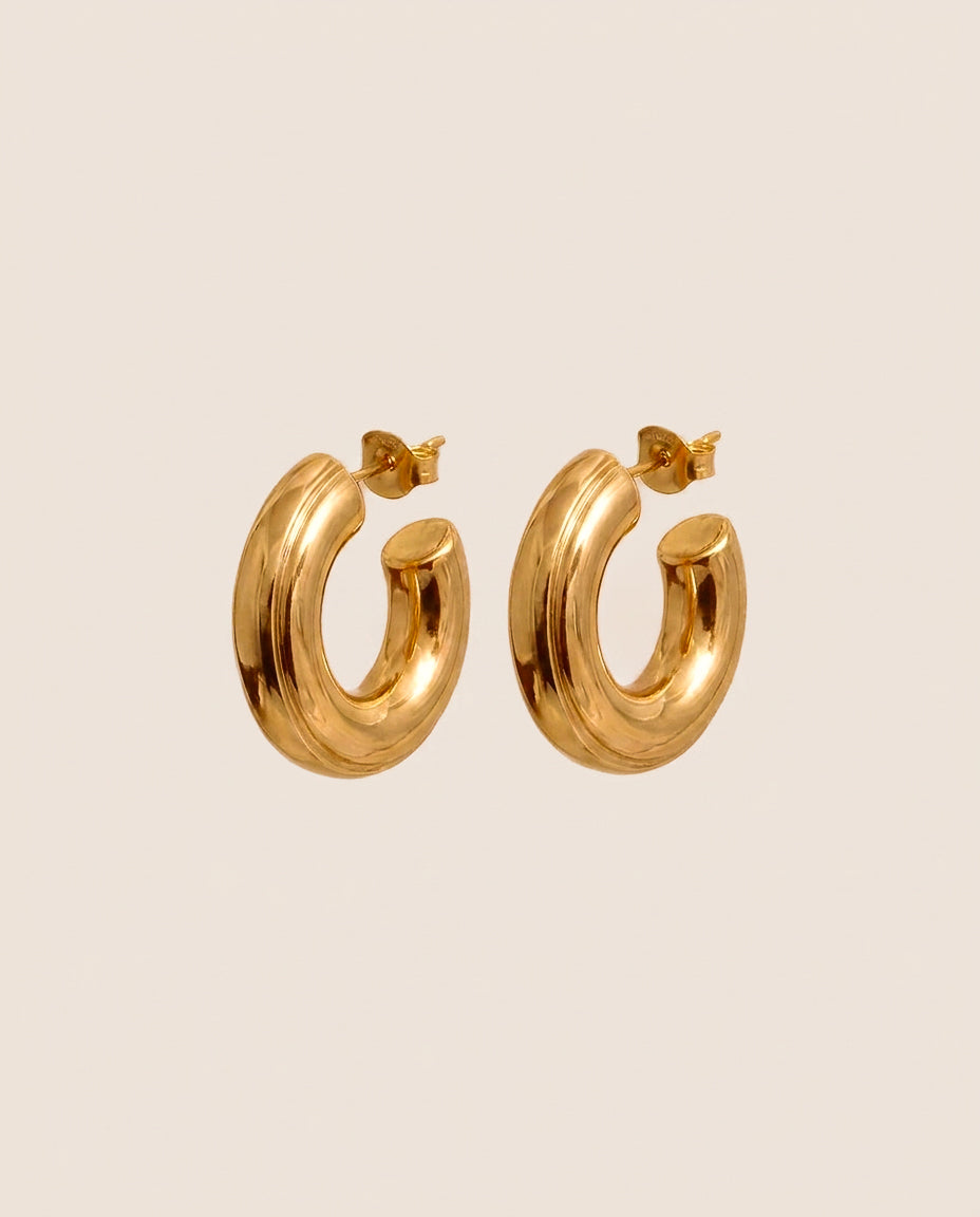 Small Chunky 3/4 Hoop