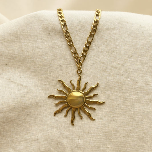 Sun Pendant Necklace