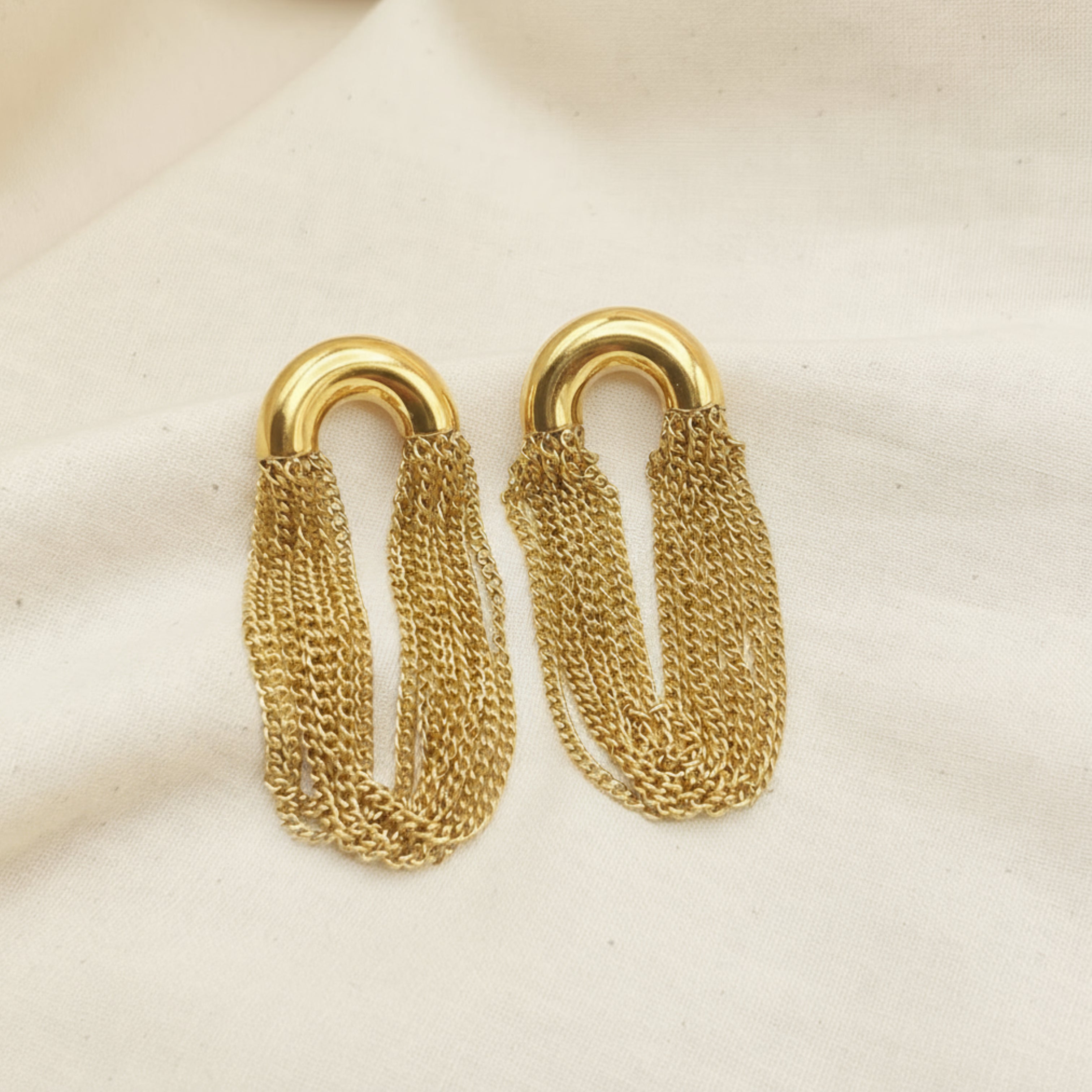 Drape Tassel Earrings